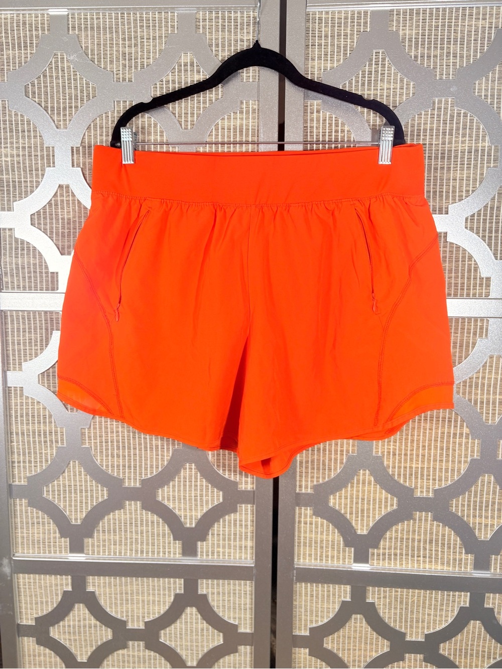 tek gear Bright Orange Women's Athletic Shorts - Picture 1 of 11